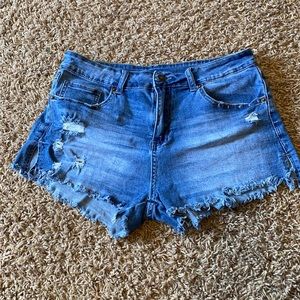 Stretchy Jean Shorts
